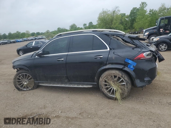 2020 Mercedes-Benz GLE 350 z VIN 4JGFB4KB6LA142258, wystawiony jako Copart lot #58605815 z przebiegiem 56 028 mil mil oraz Szkoda całkowita • Salvage title. Historia ofert i sprzedaży dostępna na DreamBid. Obrazek 2.