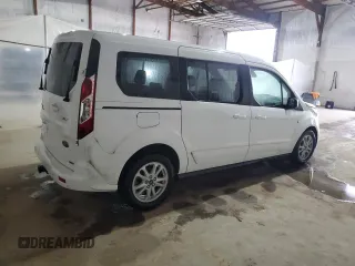 2020 Ford Transit Connect XLT with VIN NM0GS9F22L1468510, listed as a Copart auction lot 51751915 with 115,813 mi miles and Clean title. Bid and sale history available at DreamBid. Image 3.