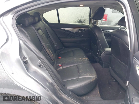 2015 Infiniti Q50 Premium with VIN JN1BV7AR0FM396192, listed as a IAAI auction lot 41564677 with 210,460 mi miles and . Bid and sale history available at DreamBid. Image 8.