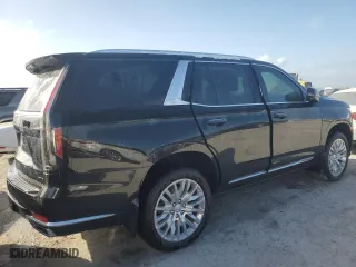 2023 Cadillac Escalade 4WD Premium Luxury with VIN 1GYS4BKL4PR302276, listed as a Copart auction lot 74957074 with 0 mi miles and Non Repairable. Bid and sale history available at carsss.com. Image 3.