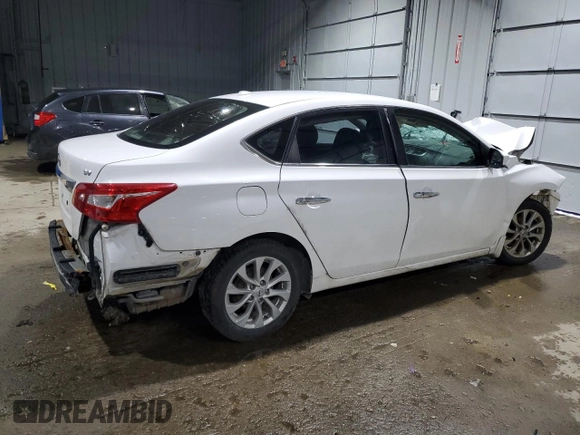 2019 Nissan Sentra SV with VIN 3N1AB7AP6KY299329, listed as a Copart auction lot 84436384 with Not Provided miles and Salvage Title. Bid and sale history available at carsss.com. Image 3.