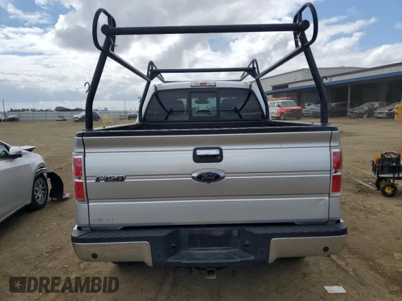 2013 Ford F-150 XL with VIN 1FTFX1ET9DFC77344, listed as a Copart auction lot 51099545 with 140,615 mi miles and Salvage Title. Bid and sale history available at carsss.com. Image 6.