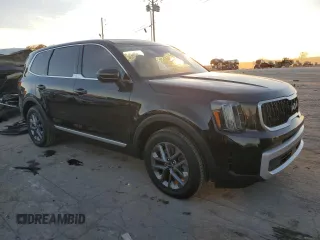 2024 Kia Telluride LX with VIN 5XYP24GC5RG525496, listed as a Copart auction lot 80153234 with 6,445 mi miles and Clean title. Bid and sale history available at DreamBid. Image 4.