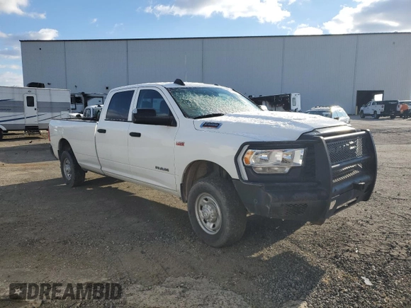2019 Ram 2500 Tradesman with VIN 3C6UR5HJ0KG587582, listed as a Copart auction lot 83065074 with 114,984 mi miles and Clean title. Bid and sale history available at DreamBid. Image 4.