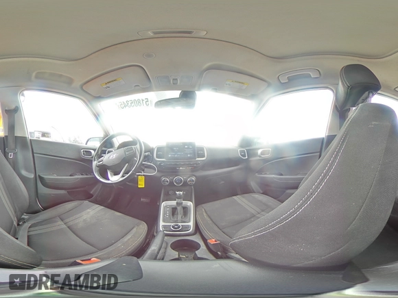 2020 Hyundai Venue SEL with VIN KMHRC8A31LU033023, listed as a Copart auction lot 51805345 with 50,974 mi miles and Salvage Title. Bid and sale history available at DreamBid. Image 14.