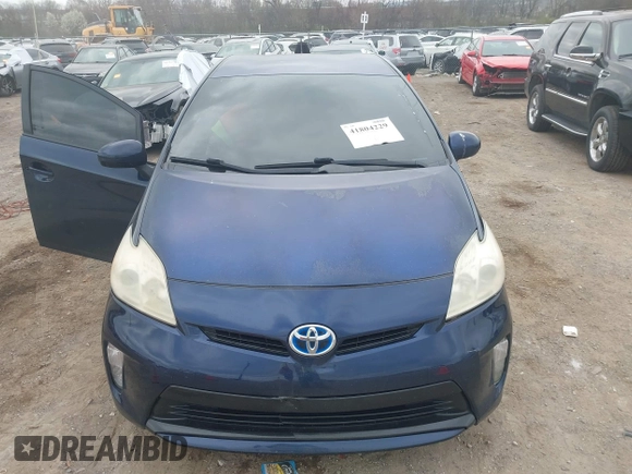 2012 Toyota Prius One z VIN JTDKN3DU8C1595512, wystawiony jako IAAI lot #41804229 z przebiegiem 204 504 mil mil oraz . Historia ofert i sprzedaży dostępna na DreamBid. Obrazek 6.
