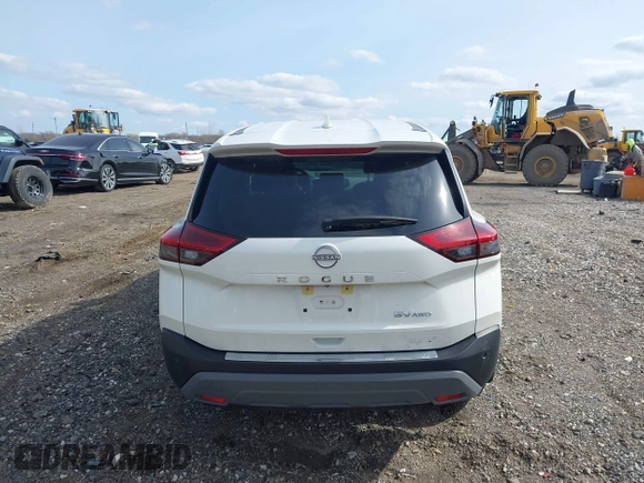 2023 Nissan Rogue SV with VIN JN8BT3BB8PW469378, listed as a IAAI auction lot 41935889 with 55,668 mi miles and . Bid and sale history available at DreamBid. Image 16.