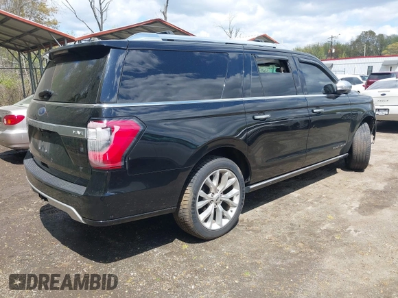 2018 Ford Expedition Max Platinum with VIN 1FMJK1MT5JEA38641, listed as a IAAI auction lot 42049736 with 95,093 mi miles and . Bid and sale history available at DreamBid. Image 4.