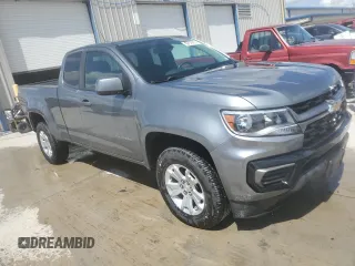 2022 Chevrolet Colorado 2WD LT with VIN 1GCHSCEAXN1155950, listed as a Copart auction lot 61648355 with 80,435 mi miles and Clean title. Bid and sale history available at DreamBid. Image 4.