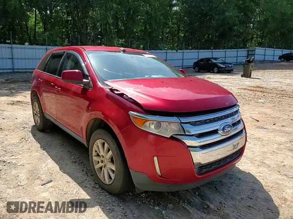 2011 Ford Edge Limited with VIN 2FMDK3KC2BBA01216, listed as a Copart auction lot 60713355 with 185,162 mi miles and Salvage title. Bid and sale history available at DreamBid. Image 14.
