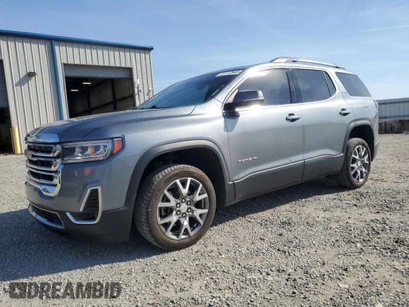2020 GMC Acadia SLT with VIN 1GKKNMLS2LZ147424, listed as a Copart auction lot 51112945 with 79,032 mi miles and Salvage Title. Bid and sale history available at DreamBid. Image 1.