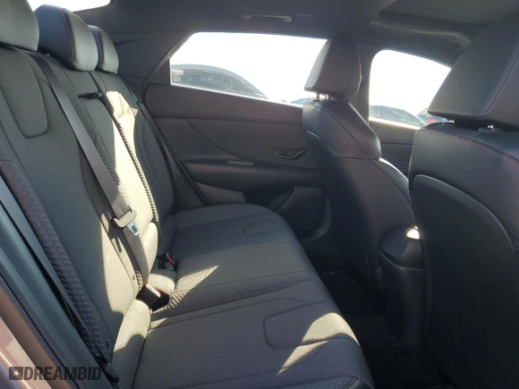 2023 Hyundai Elantra N Line with VIN KMHLR4AF9PU475304, listed as a Copart auction lot 88322265 with 51,784 mi miles and Salvage Title. Bid and sale history available at carsss.com. Image 10.