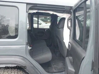 2024 Jeep Wrangler Sport S with VIN 1C4PJXDG7RW263740, listed as a IAAI auction lot 41551988 with 5,122 mi miles and . Bid and sale history available at DreamBid. Image 8.