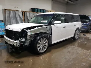 2018 Ford Flex Limited EcoBoost with VIN 2FMHK6DT9JBA16522, listed as a Copart auction lot 86332324 with 36,977 mi miles and Salvage Title. Bid and sale history available at carsss.com. Image 1.