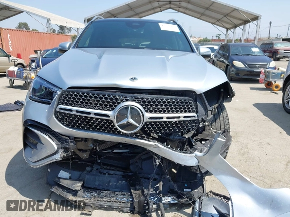 2024 Mercedes-Benz GLE 450 with VIN 4JGFB5KB2RB020084, listed as a IAAI auction lot 42597712 with 24,222 mi miles and . Bid and sale history available at DreamBid. Image 12.