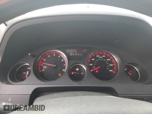 2012 GMC Acadia Denali with VIN 1GKKVTED7CJ134739, listed as a Copart auction lot 46026135 with 129,251 mi miles and Salvage Title. Bid and sale history available at carsss.com. Image 9.
