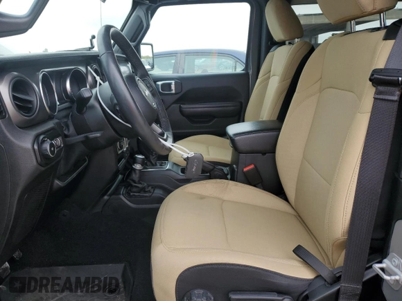 2021 Jeep Wrangler Sport with VIN 1C4GJXAG9MW770541, listed as a Copart auction lot 86194214 with 21,625 mi miles and Salvage Title. Bid and sale history available at DreamBid. Image 7.