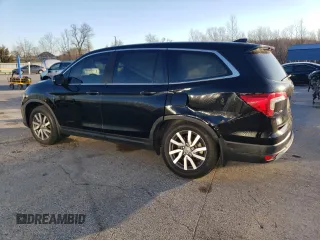 2021 Honda Pilot EX-L with VIN 5FNYF5H58MB019823, listed as a Copart auction lot 49236655 with 41,667 mi miles and Salvage Title. Bid and sale history available at DreamBid. Image 2.