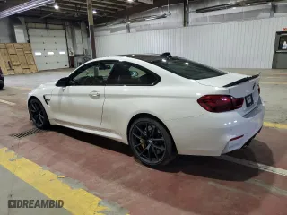 2020 BMW M4 CS with VIN WBS3S7C05LAH85119, listed as a Copart auction lot 51447925 with 75,216 mi miles and Salvage Title. Bid and sale history available at carsss.com. Image 2.