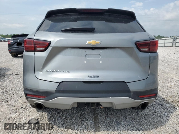 2023 Chevrolet Blazer LT с VIN 3GNKBHR45PS160277, выставлен на аукционе Copart как лот 54910665 с пробегом 29 338 миль миль и Списание • Salvage title. История ставок и продаж доступна на DreamBid. Изображение 6.