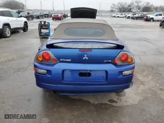 2005 Mitsubishi Eclipse GTS with VIN 4A3AE75H65E014165, listed as a Copart auction lot 44315235 with 67,285 mi miles and Salvage Title. Bid and sale history available at carsss.com. Image 6.