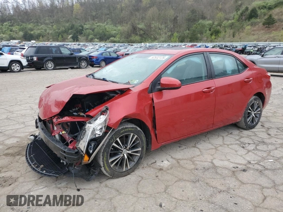 2016 Toyota Corolla L with VIN 2T1BURHE5GC676235, listed as a Copart auction lot 52532125 with 71,482 mi miles and Salvage Title. Bid and sale history available at DreamBid. Image 1.