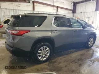 2020 Chevrolet Traverse LT Cloth z VIN 1GNEVGKW1LJ324016, wystawiony jako Copart lot #50930445 z przebiegiem 152 112 mil mil oraz Nie do naprawy • Non repairable. Historia ofert i sprzedaży dostępna na DreamBid. Obrazek 3.