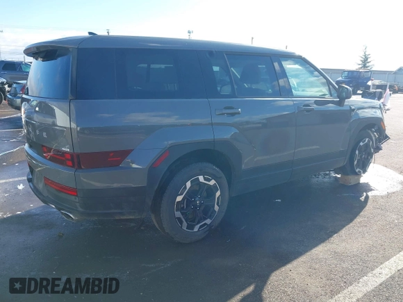 2024 Hyundai Santa Fe SE with VIN 5NMP1DGL9RH052548, listed as a IAAI auction lot 41522794 with 8,718 mi miles and . Bid and sale history available at DreamBid. Image 4.