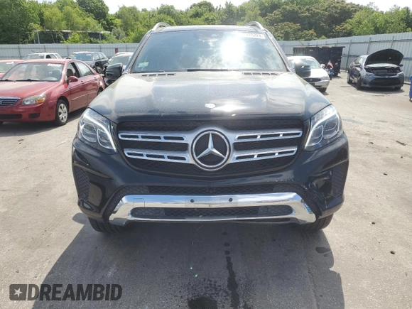 2017 Mercedes-Benz GLS 450 with VIN 4JGDF6EE6HA810516, listed as a Copart auction lot 57375224 with 63,440 mi miles and Salvage Title. Bid and sale history available at DreamBid. Image 5.
