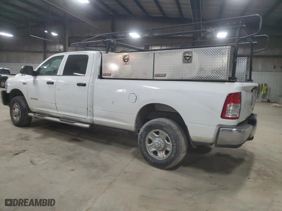 2019 Ram 2500 Tradesman with VIN 3C6UR5HJ2KG633607, listed as a Copart auction lot 79830924 with 123,559 mi miles and Salvage Title. Bid and sale history available at carsss.com. Image 2.