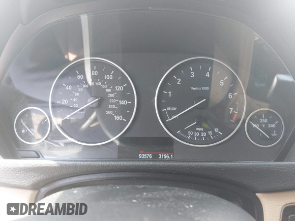 2014 BMW 3 Series 328i with VIN WBA3A5C50EP602200, listed as a IAAI auction lot 42555946 with 93,576 mi miles and . Bid and sale history available at DreamBid. Image 7.