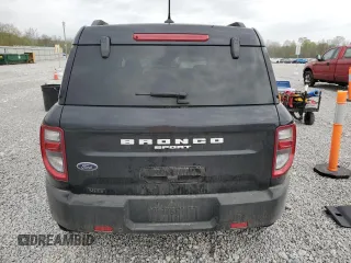2024 Ford Bronco Sport Big Bend z VIN 3FMCR9B60RRF09605, wystawiony jako Copart lot #54833435 z przebiegiem 8 714 mil mil oraz Szkoda całkowita • Salvage title. Historia ofert i sprzedaży dostępna na DreamBid. Obrazek 6.
