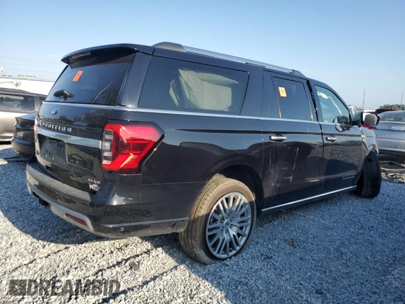 2024 Ford Expedition Max Platinum с VIN 1FMJK1M83REA15995, выставлен на аукционе Copart как лот 51961955 с пробегом Не указан миль и Списание • Salvage title. История ставок и продаж доступна на DreamBid. Изображение 3.