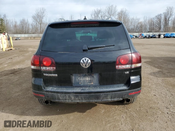 2010 Volkswagen Touareg VR6 with VIN WVGBF7A92AD002724, listed as a Copart auction lot 49392855 with 196,085 mi miles and Clean Title. Bid and sale history available at DreamBid. Image 6.