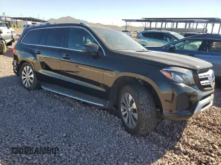 2018 Mercedes-Benz GLS 450 with VIN 4JGDF6EEXJB079198, listed as a Copart auction lot 71256604 with 90,111 mi miles and Salvage Title. Bid and sale history available at DreamBid. Image 4.