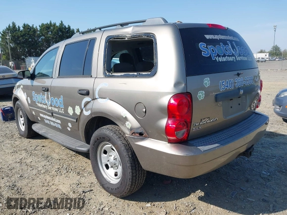 2007 Dodge Durango SLT with VIN 1D8HB48P77F549418, listed as a IAAI auction lot 42081636 with 275,693 mi miles and . Bid and sale history available at DreamBid. Image 3.