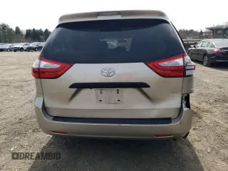 2016 Toyota Sienna L с VIN 5TDZK3DC9GS722856, выставлен на аукционе Copart как лот 50233395 с пробегом 89 225 миль миль и Списание • Salvage title. История ставок и продаж доступна на DreamBid. Изображение 6.