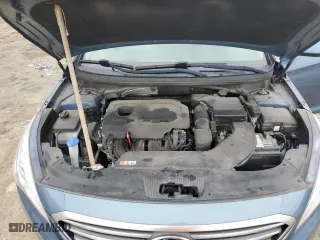 2017 Hyundai Sonata 2.4L with VIN 5NPE24AFXHH556986, listed as a Copart auction lot 46777365 with 64,796 mi miles and Salvage Title. Bid and sale history available at carsss.com. Image 11.