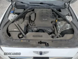 2020 Genesis G80 3.8L with VIN KMTFN4JE5LU334567, listed as a Copart auction lot 51872595 with 66,126 mi miles and Salvage Title. Bid and sale history available at carsss.com. Image 11.