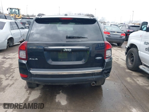 2016 Jeep Compass High Altitude Edition with VIN 1C4NJDEB8GD773127, listed as a IAAI auction lot 41716453 with 130,491 mi miles. Bid and sale history available at carsss.com. Image 16.