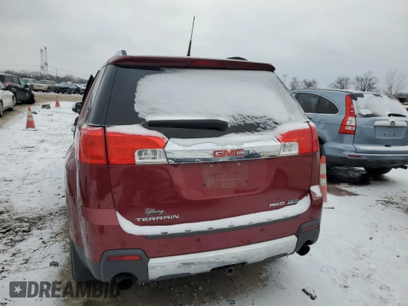 2011 GMC Terrain SLT-2 with VIN 2CTFLXE56B6206498, listed as a Copart auction lot 82024854 with Not Provided miles and Salvage Title. Bid and sale history available at DreamBid. Image 6.