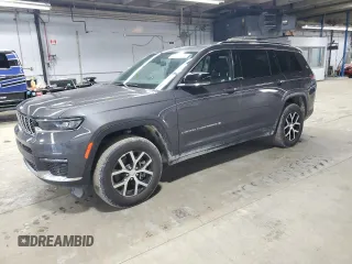 2024 Jeep Grand Cherokee Limited z VIN 1C4RJKBG4R8542677, wystawiony jako Copart lot #55796225 z przebiegiem 28 506 mil mil oraz Czysty tytuł • Clean title. Historia ofert i sprzedaży dostępna na DreamBid. Obrazek 1.