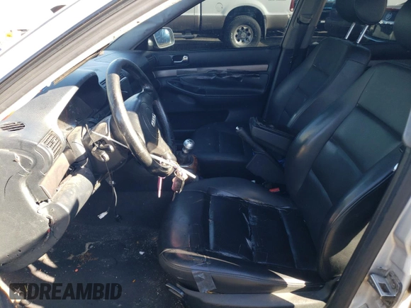 1999 Audi A4 с VIN WAUGB28D9XA326487, выставлен на аукционе Copart как лот 80556424 с пробегом 255 794 миль миль и Списание • Salvage title. История ставок и продаж доступна на DreamBid. Изображение 7.