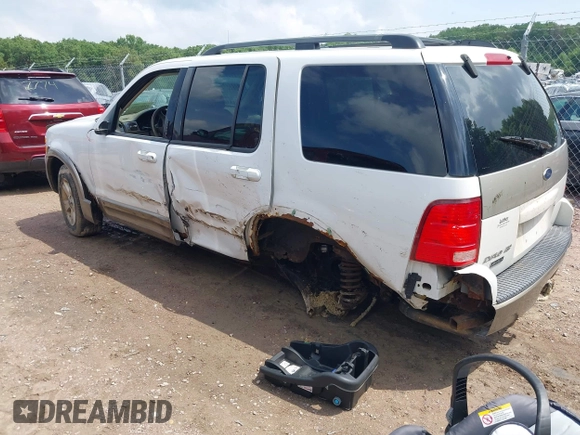2003 Ford Explorer Eddie Bauer z VIN 1FMDU74K83UC53876, wystawiony jako IAAI lot #42502303 z przebiegiem 270 816 mil mil oraz . Historia ofert i sprzedaży dostępna na DreamBid. Obrazek 3.