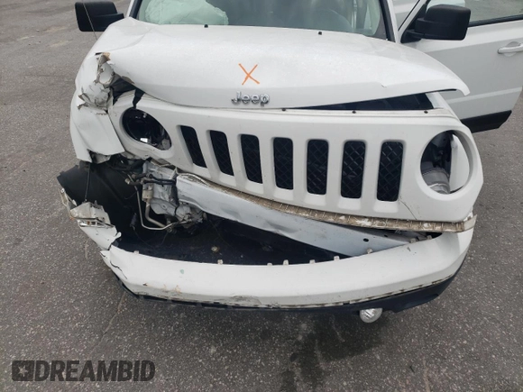 2017 Jeep Patriot High Altitude with VIN 1C4NJPFA6HD166491, listed as a Copart auction lot 57320225 with 75,894 mi miles and Salvage title. Bid and sale history available at DreamBid. Image 12.