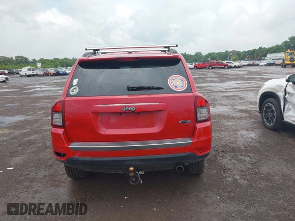 2017 Jeep Compass Sport with VIN 1C4NJCBA8HD166880, listed as a IAAI auction lot 42593173 with 110,397 mi miles and . Bid and sale history available at DreamBid. Image 16.