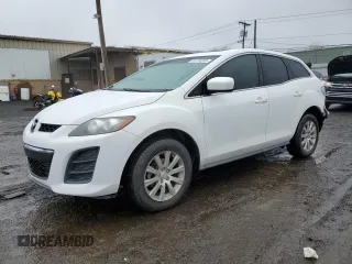 2010 Mazda CX-7 SV with VIN JM3ER2WM5A0346992, listed as a Copart auction lot 51774205 with 153,482 mi miles and Salvage Title. Bid and sale history available at carsss.com. Image 1.
