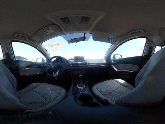 2016 Mazda Mazda3 i Sport with VIN 3MZBM1U73GM320945, listed as a IAAI auction lot 42081672 with 171,000 mi miles. Bid and sale history available at carsss.com. Image 18.