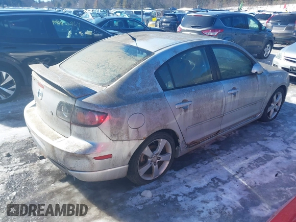2004 Mazda 3 s with VIN JM1BK323841120740, listed as a IAAI auction lot 41623857 with 149,166 mi miles and . Bid and sale history available at DreamBid. Image 4.