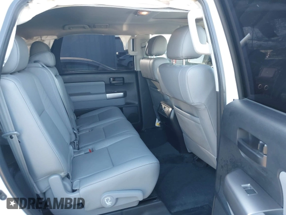 2018 Toyota Sequoia SR5 with VIN 5TDBY5G1XJS156509, listed as a IAAI auction lot 41723819 with 54,261 mi miles. Bid and sale history available at carsss.com. Image 8.